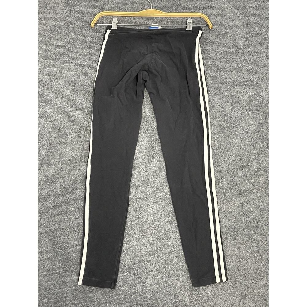 Adidas Leggings Women’s Small S Black Gym Pants Stretch Yoga Fitness N142 - Picture 4 of 7